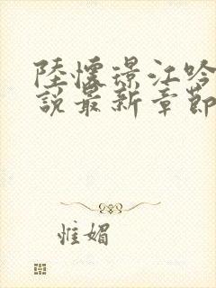 陆怀璟江吟晚小说最新章节内容