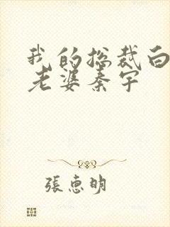 我的总裁白富美老婆秦宇