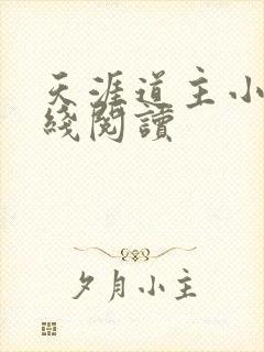 天涯道主小说在线阅读