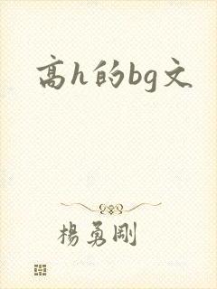 高h的bg文