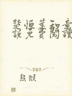 楚恒叶知意的小说免费阅读无弹窗