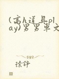 (高h道具play)男男车文封面