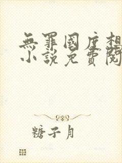 无罪国度想抱你小说免费阅读封面