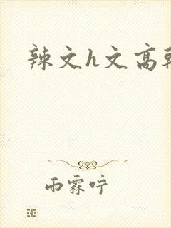 辣文h文高干文封面