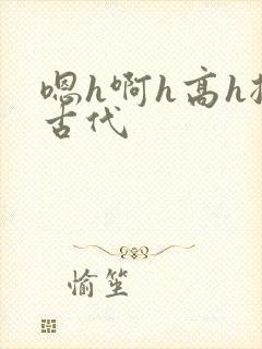 嗯h啊h高h揉古代封面