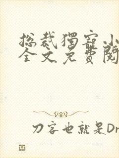 总裁独宠小娇妻全文免费阅读