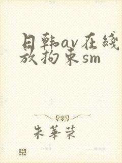 日韩av在线播放拘束sm