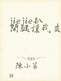 jiejie扒开腿让我爽了一夜