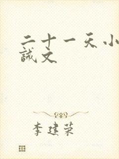 二十一天小说训诫文