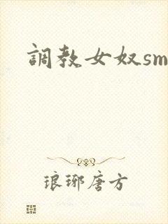 调教女奴sm文