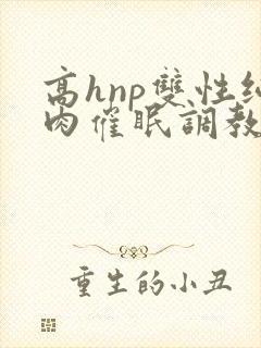 高hnp双性纯肉催眠调教封面
