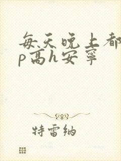 每天晚上都被np高h安宁