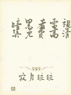 暗黑者电视剧全集免费高清在线观看