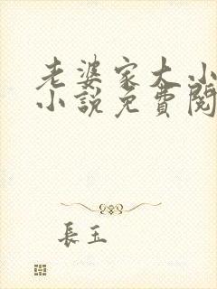 老婆家大小通吃小说免费阅读