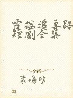 霍总追妻路漫漫短剧全集