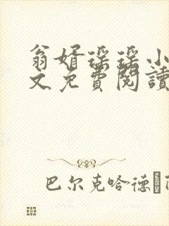 翁婿瑶瑶小说全文免费阅读最新章节