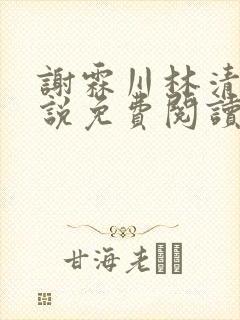 谢霖川林清禾小说免费阅读最新章节封面