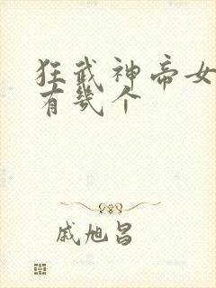 狂武神帝女主角有几个