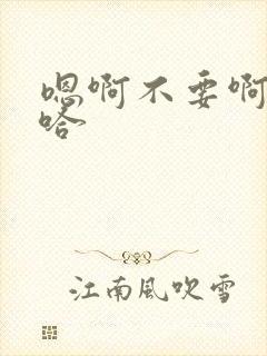 嗯啊不要啊啊啊哈封面