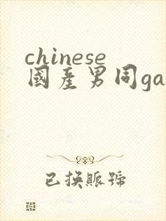 chinese国产男同gaygay网站