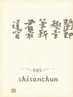 道君笔趣阁无弹窗最新章节