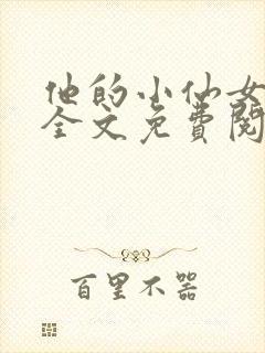 他的小仙女小说全文免费阅读