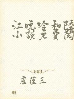 江晚吟和陆缙的小说免费阅读