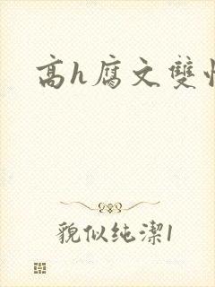 高h腐文双性封面