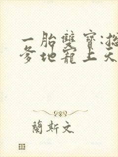 一胎双宝:总裁爹地宠上天