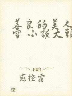 善良的美人慕柔雪 小说大头封面