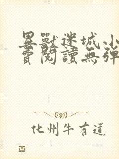 异兽迷城小说免费阅读无弹窗全文封面