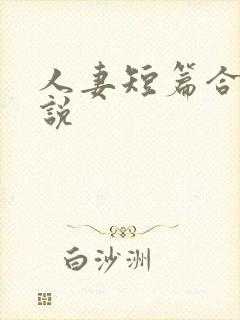 人妻短篇合集小说封面