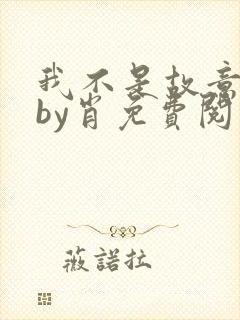 我不是故意出轨by肖免费阅读封面