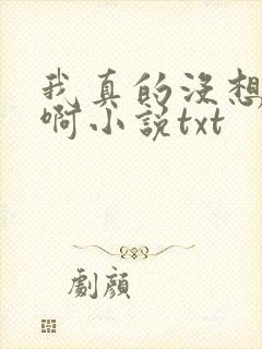 我真的没想重生啊小说txt