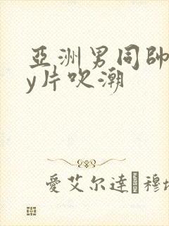 亚洲男同帅gay片吹潮