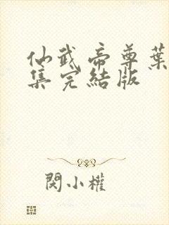 仙武帝尊叶辰全集完结版