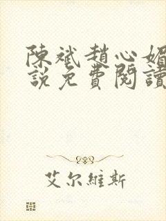 陈斌赵心媚的小说免费阅读全文最新章节