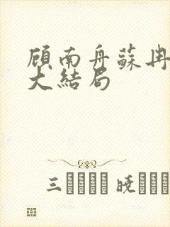 顾南舟苏冉沈紫大结局封面