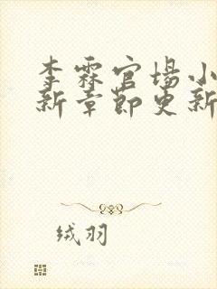 李霖官场小说最新章节更新