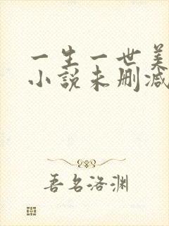一生一世美人骨小说未删减在线看