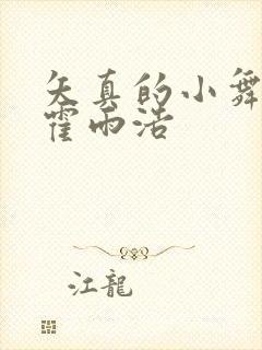 矢真的小舞小说霍雨浩