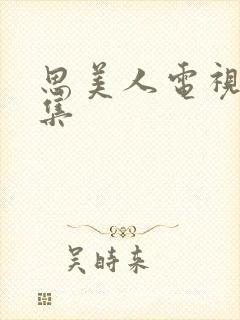 思美人电视剧全集封面