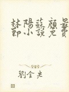 林阳苏颜最新章节小说免费