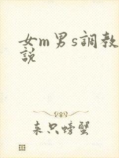 女m男s调教小说