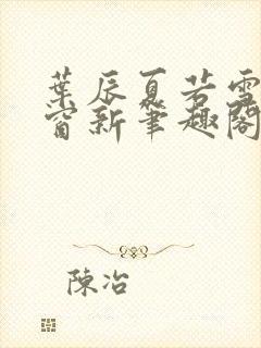 叶辰夏若雪无弹窗新笔趣阁封面