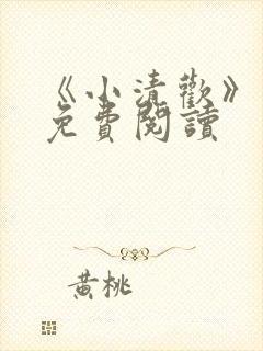 《小清欢》番外免费阅读