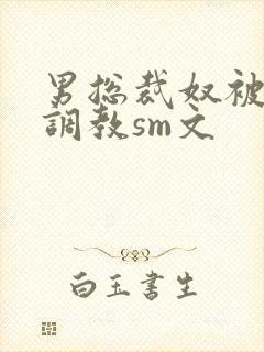 男总裁奴被绳绑调教sm文封面