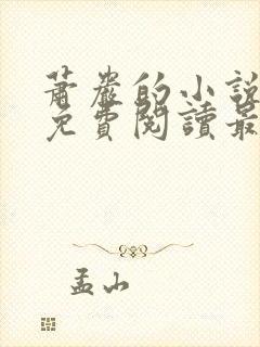 萧岩的小说全文免费阅读最新