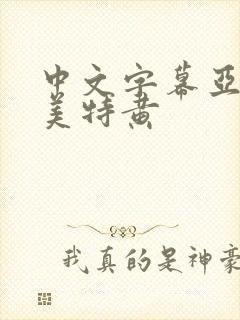 中文字幕亚洲欧美特黄封面