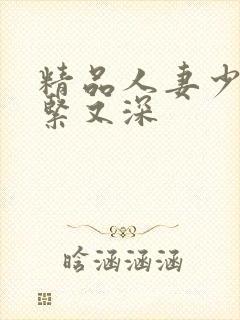 精品人妻少妇又紧又深